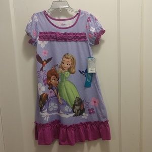 NWT Disney Sophia the First nightgown 5/6